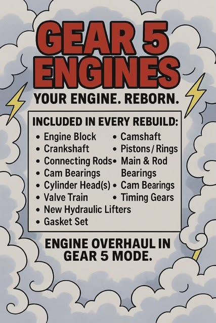 Gear 5 Engines diesel repair shop